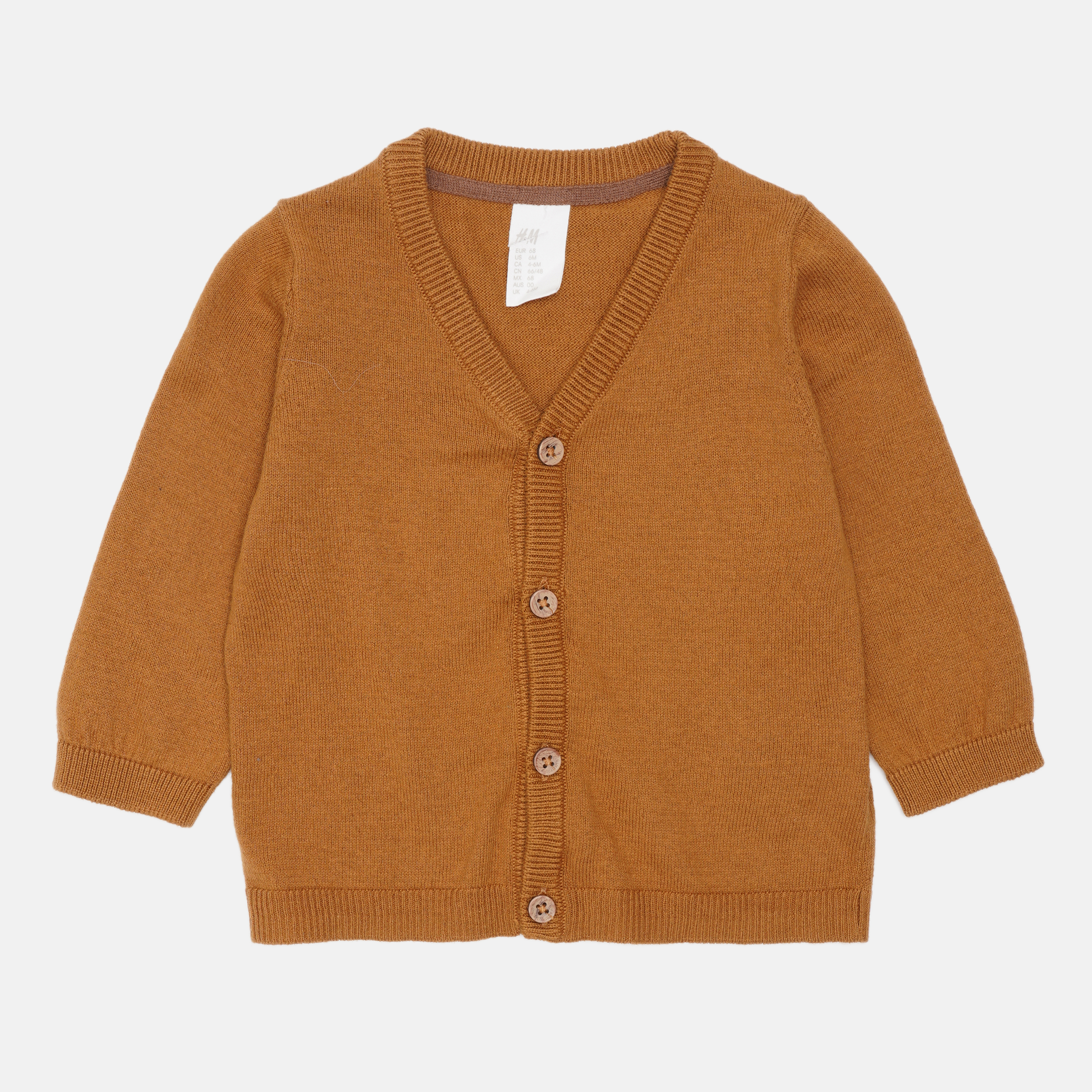 

Кардиган H&M 912-814609 68 см Коричневый