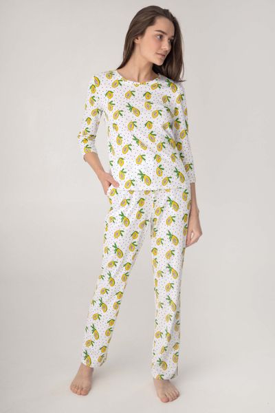 

Кофта хлопковая Jasmine Mishel  бело-оранжевая 4808/94, Кофта хлопковая Jasmine Mishel XL бело-оранжевая 4808/94