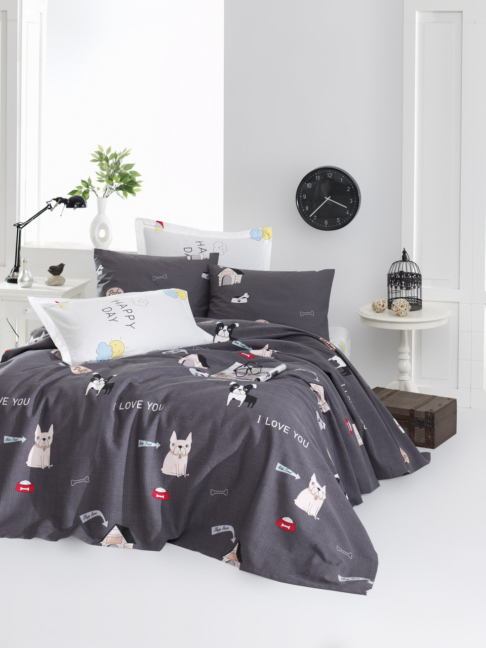 

Покрывало пике Lotus Home Perfect - Woof 160*235
