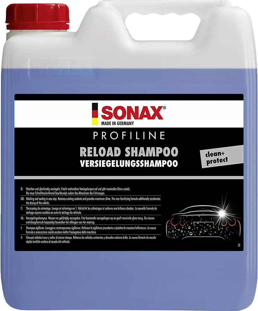 

Автошампунь Sonax Profiline Reload Shampoo для миття та захисту кузова 10 л