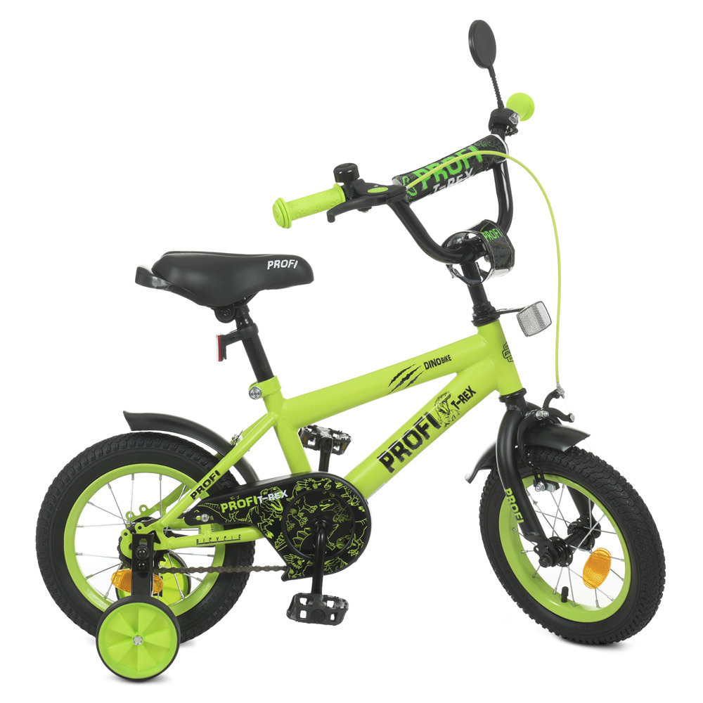 

Велосипед PROFI Dino SKD45 12" Black-Lime (Y1271)