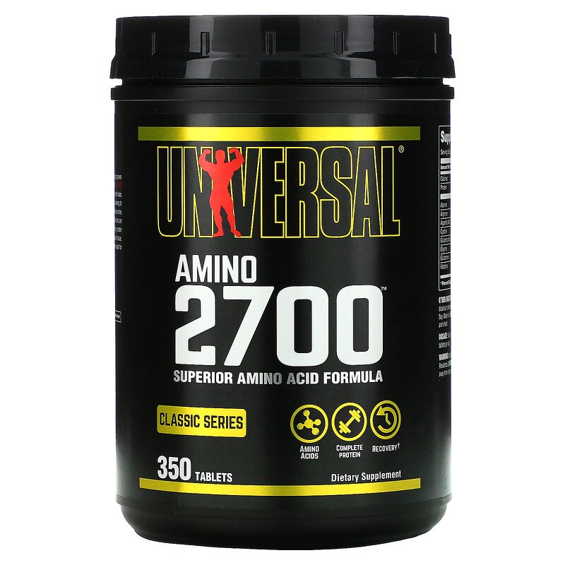 

Аминокислота Universal Nutrition Amino 2700 350 таблеток (225251)