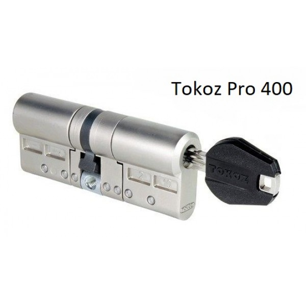

Циллиндр TOKOZ PRO 400 75мм (30*45) матовый никель