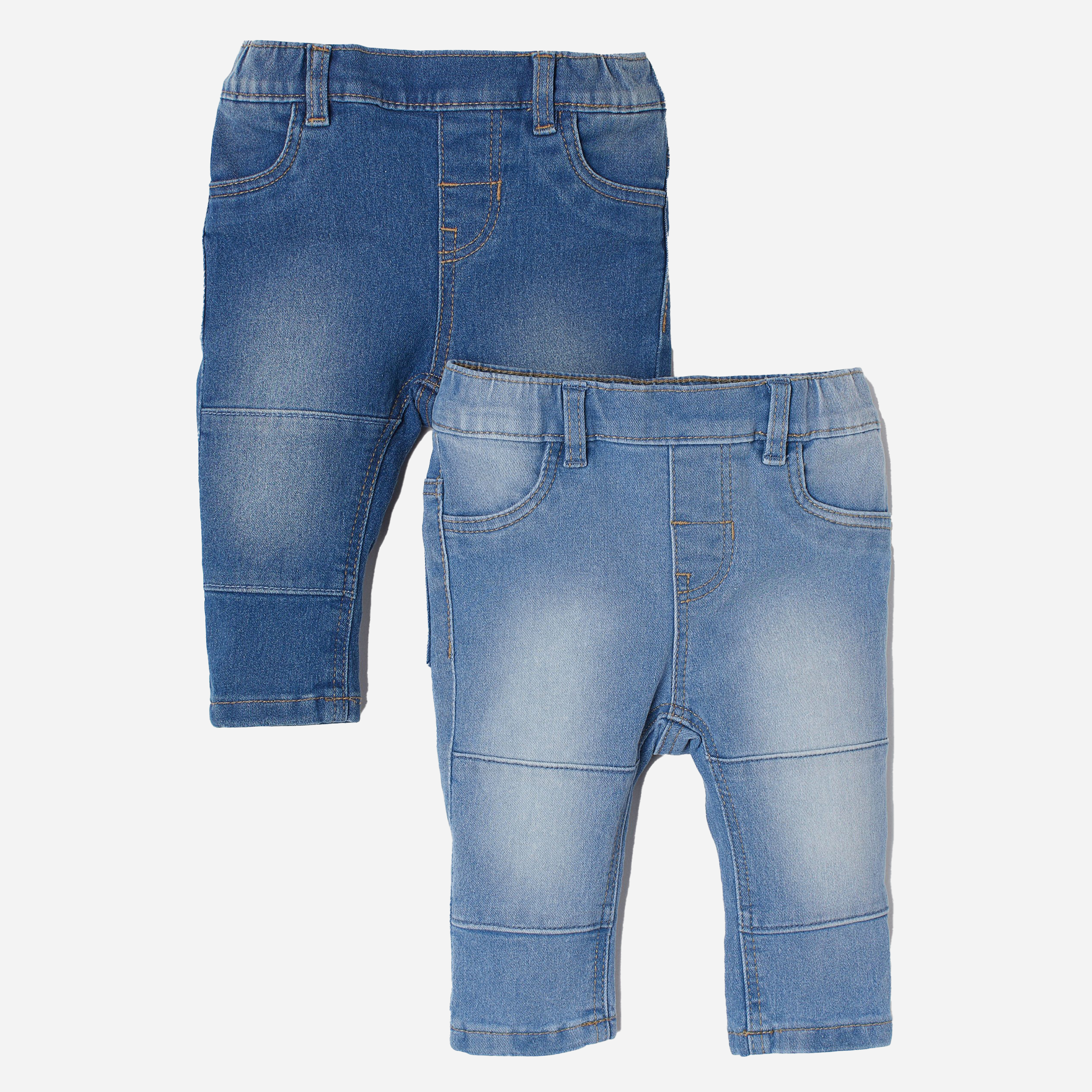 

Джеггинсы H&M 6934369 74 см 2 шт Синие
