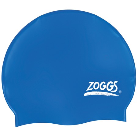 

Шапочка для плавання Zoggs Silicone Cap Plain синя