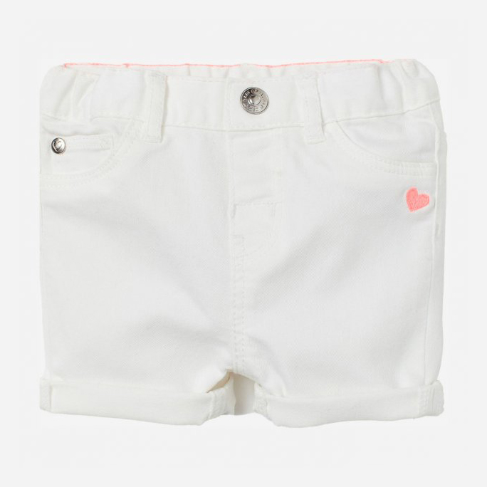 

Шорты джинсовые H&M 1506-7091749 80 см Белые