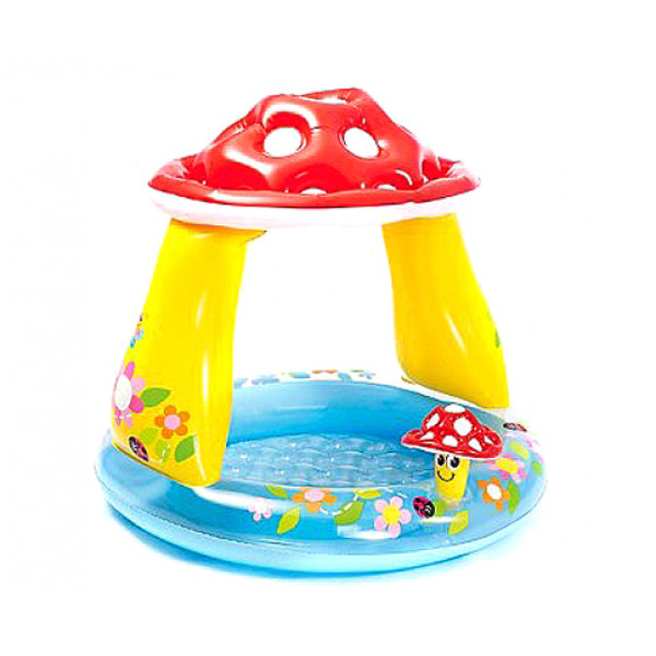 

INTEX Бассейн "Грибочек", круг, винил,реф.дно (1-3лет) 102*89 (12)