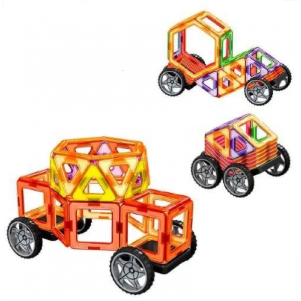 

Магнитный конструктор Транспорт MagniStar Best Toys 3002