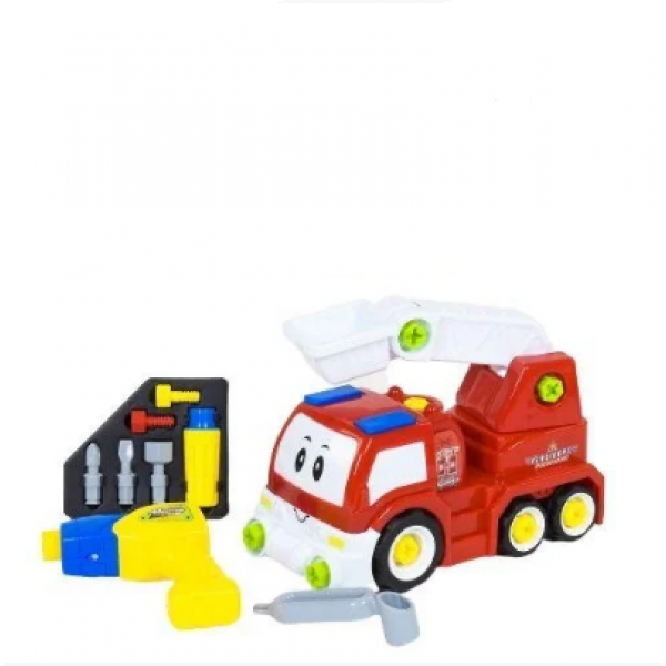 

Машинка конструктор ПОЖАРНАЯ Best Toys 1983 с шуруповертом
