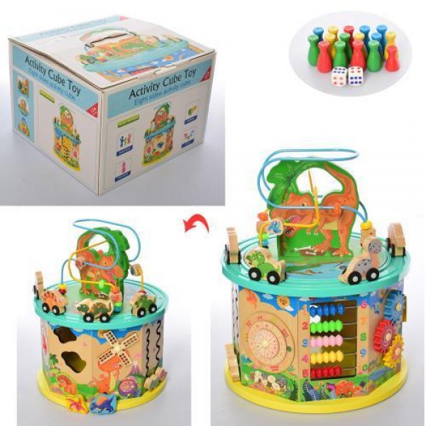 

Развивающая деревянная игрушка бизиборд Best Toys 2185