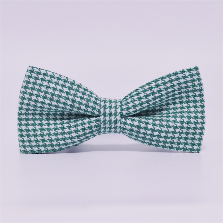 

Бабочка Bow Tie House Basic шерстяная светло-зеленая утиные лапки 06655