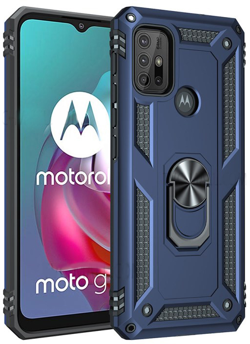 

Панель BeCover Military для Motorola Moto G10 / G20/ G30 / G10 Power Blue