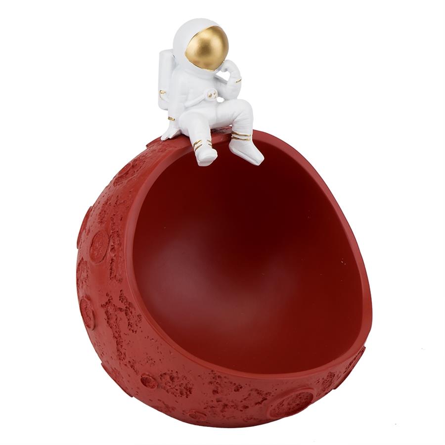 

Конфетница "Astronaut", красная (8924-001), Полистоун, Elisey
