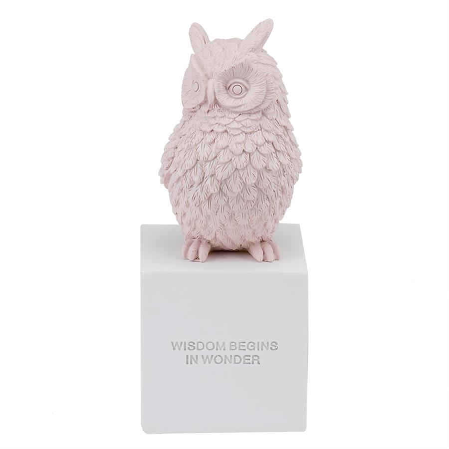 

Статуэтка "Owl" 30 см, розовая (8924-012), Полистоун, Elisey