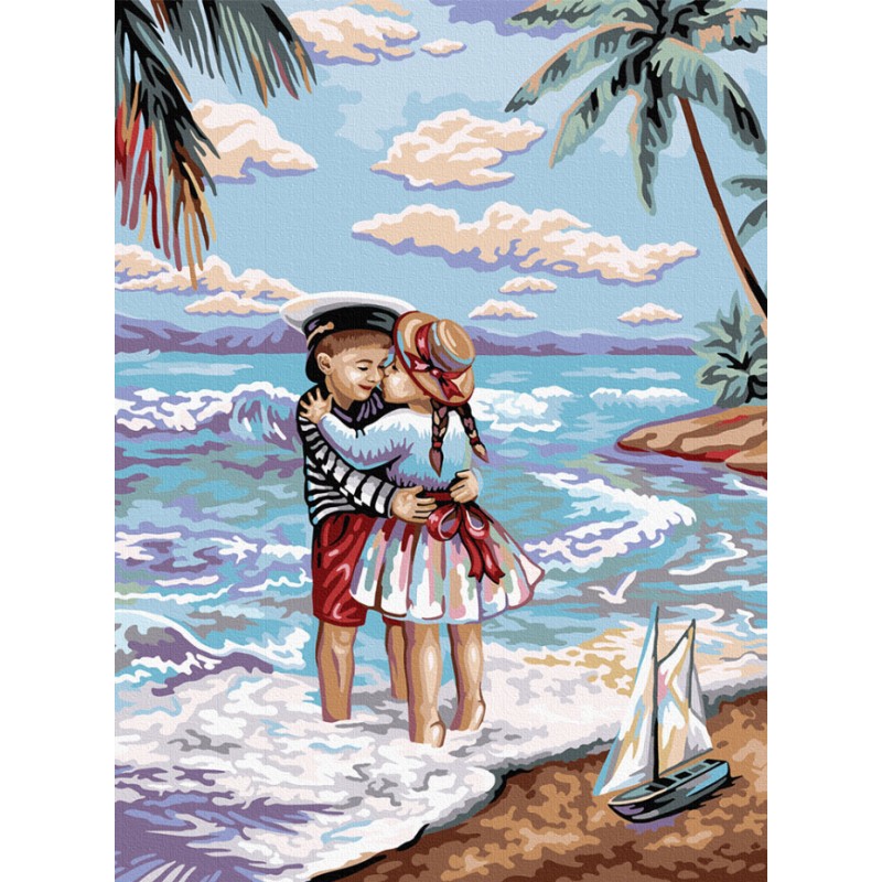 

Картина PAINTING BY NUMBERS KpN-03-01 40×30 см.