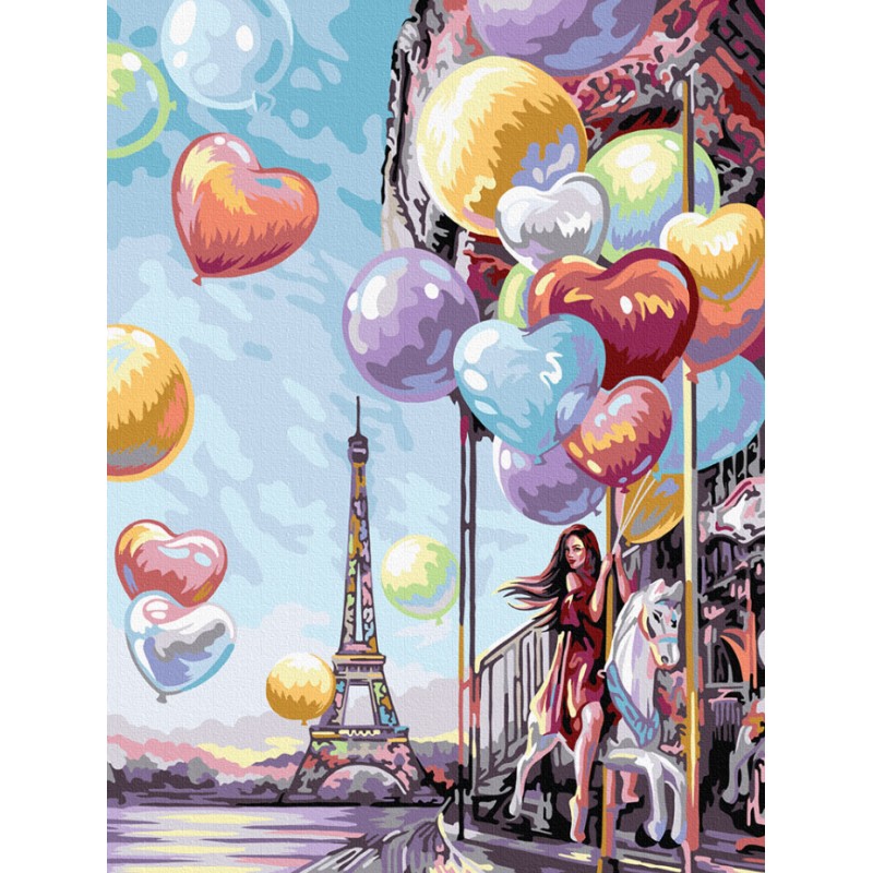 

Картина "PAINTING BY NUMBERS" KpN-03-07 40×30 см.