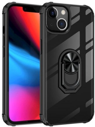 

Панель Drobak Magnetic Ring Case with Airbag для Apple iPhone 12 Pro Max Black