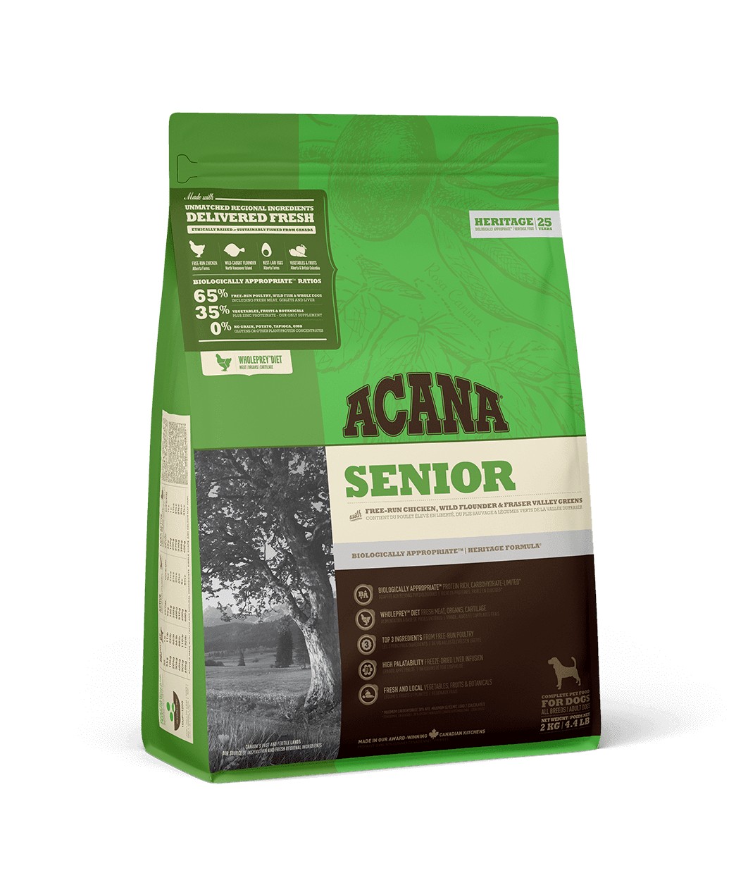 

Сухой корм для собак все пород Acana Senior Dog 2 кг