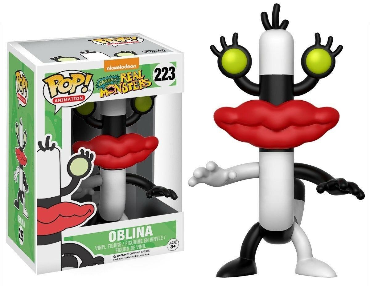 

Фигурка Funko Pop Фанко Поп Настоящие монстры Облина Real Monsters Oblina 10 см Cartoon RM O 223