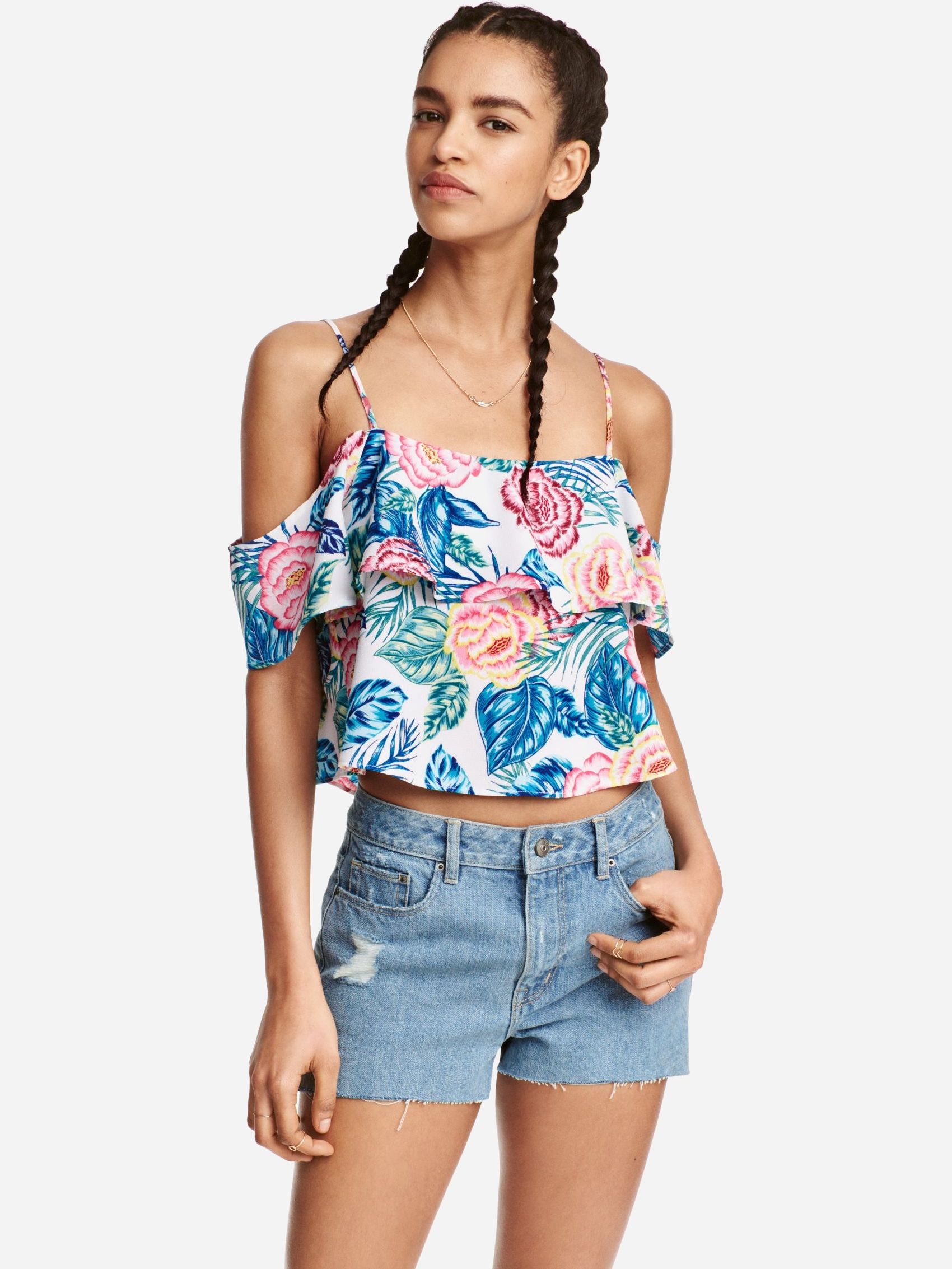 

Топ H&M 3hm06110035  Белый, Топ H&M 3hm06110035 36 Белый