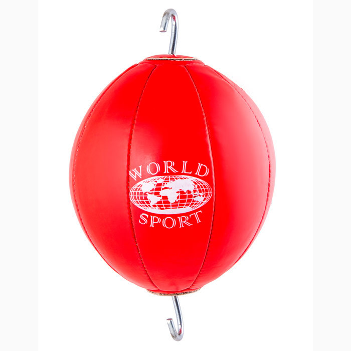 

Пневматическая груша World Sport на растяжках овальная красная