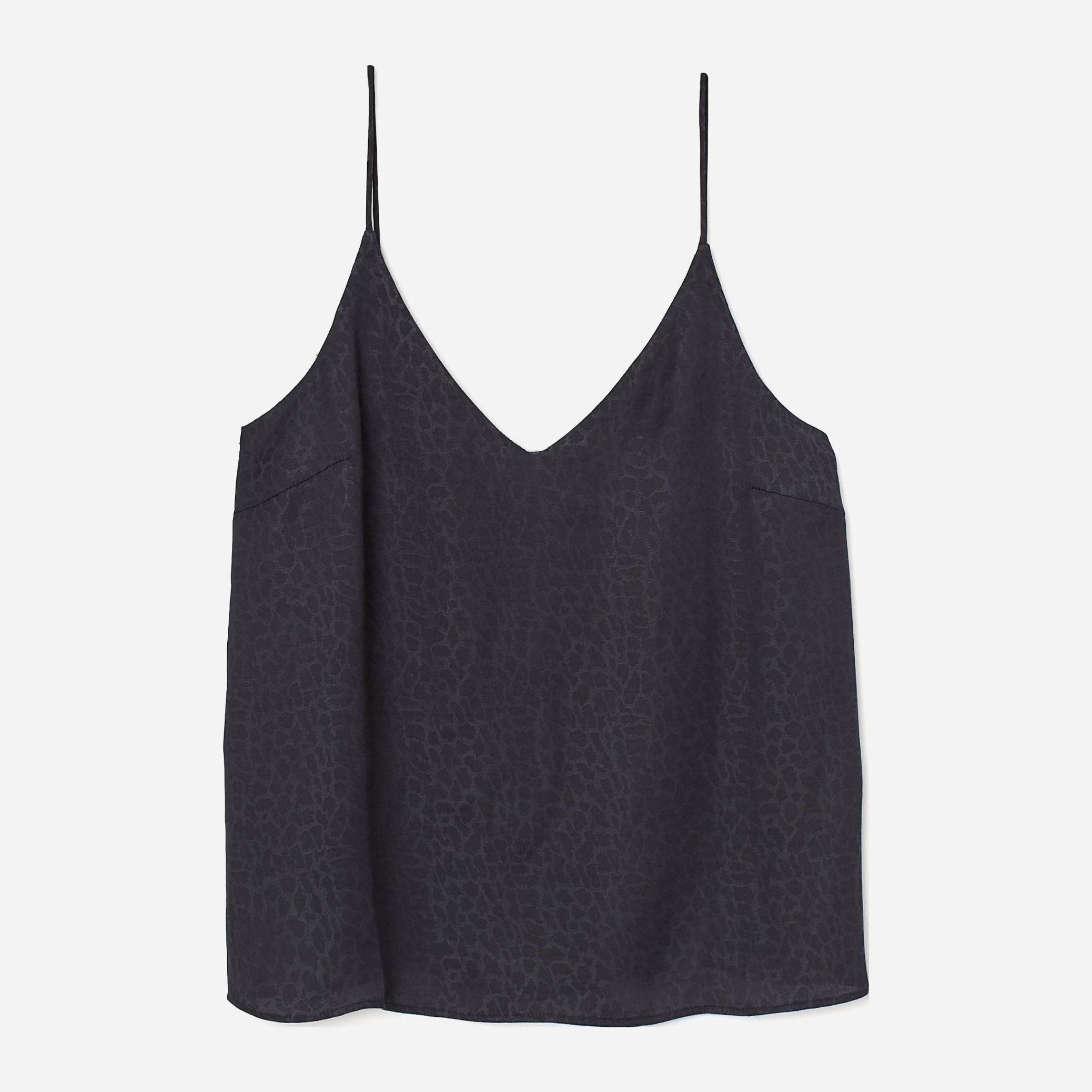 

Топ H&M 71221605  Черный леопардовый, Топ H&M 71221605 42 Черный леопардовый
