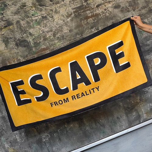 

Полотенце пляжное с принтом Escape from reality Presentville 150х70 см 000170231