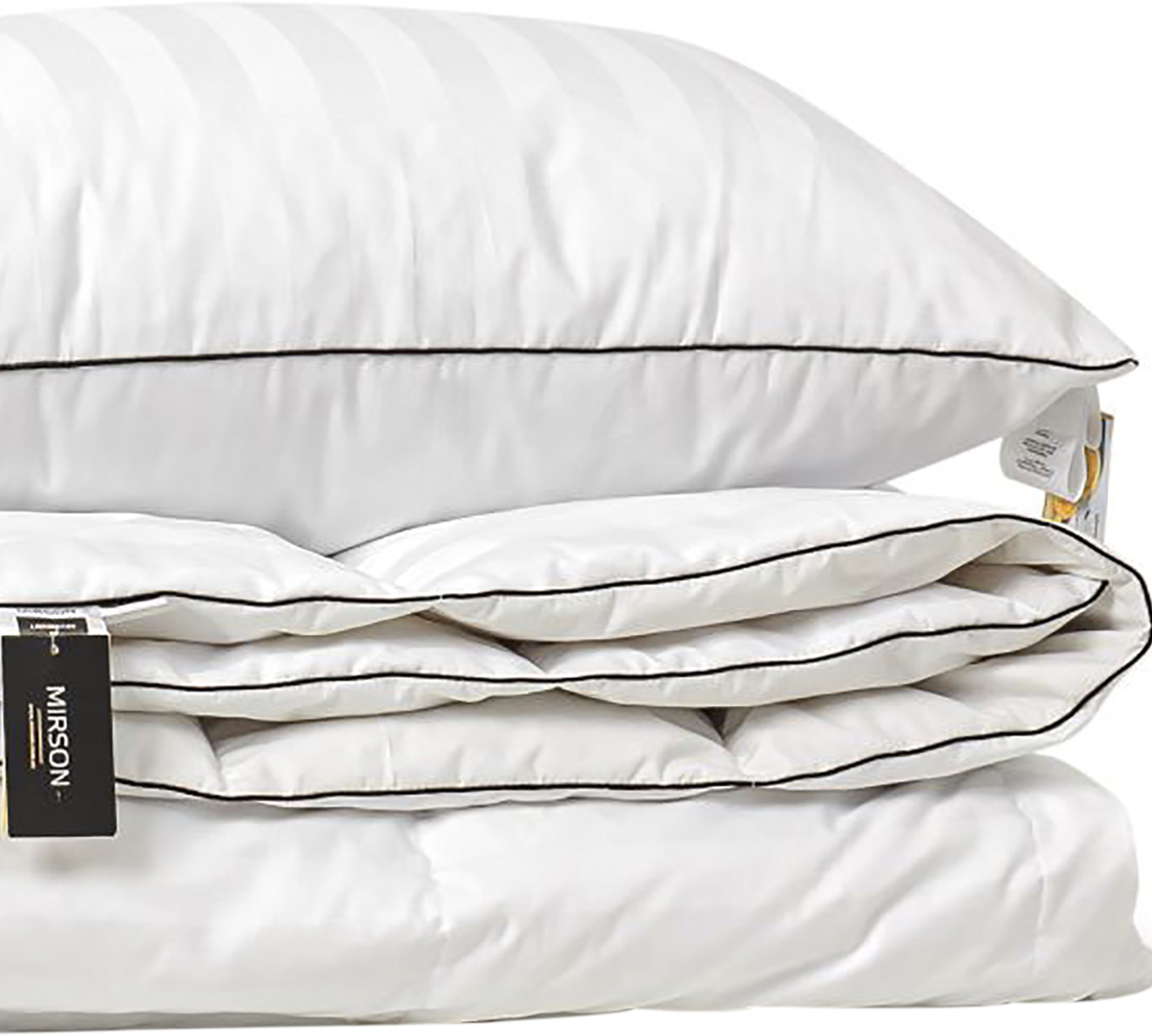 

Набор пуховый MirSon Royal Hand Made Зима №2066 Одеяло 140x205 + подушка 50x70 упругая