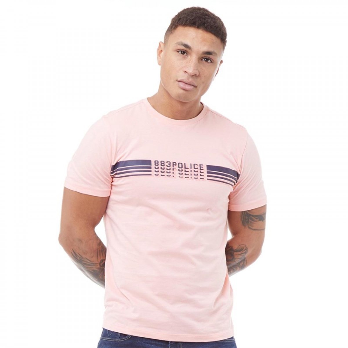 

Футболка 883 Police Trunard Pink Pale Pink, S (42)