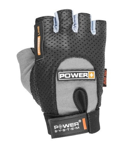 

Перчатки для фитнеса и тяжелой атлетики Power System Power Plus PS-2500 M Black/Grey