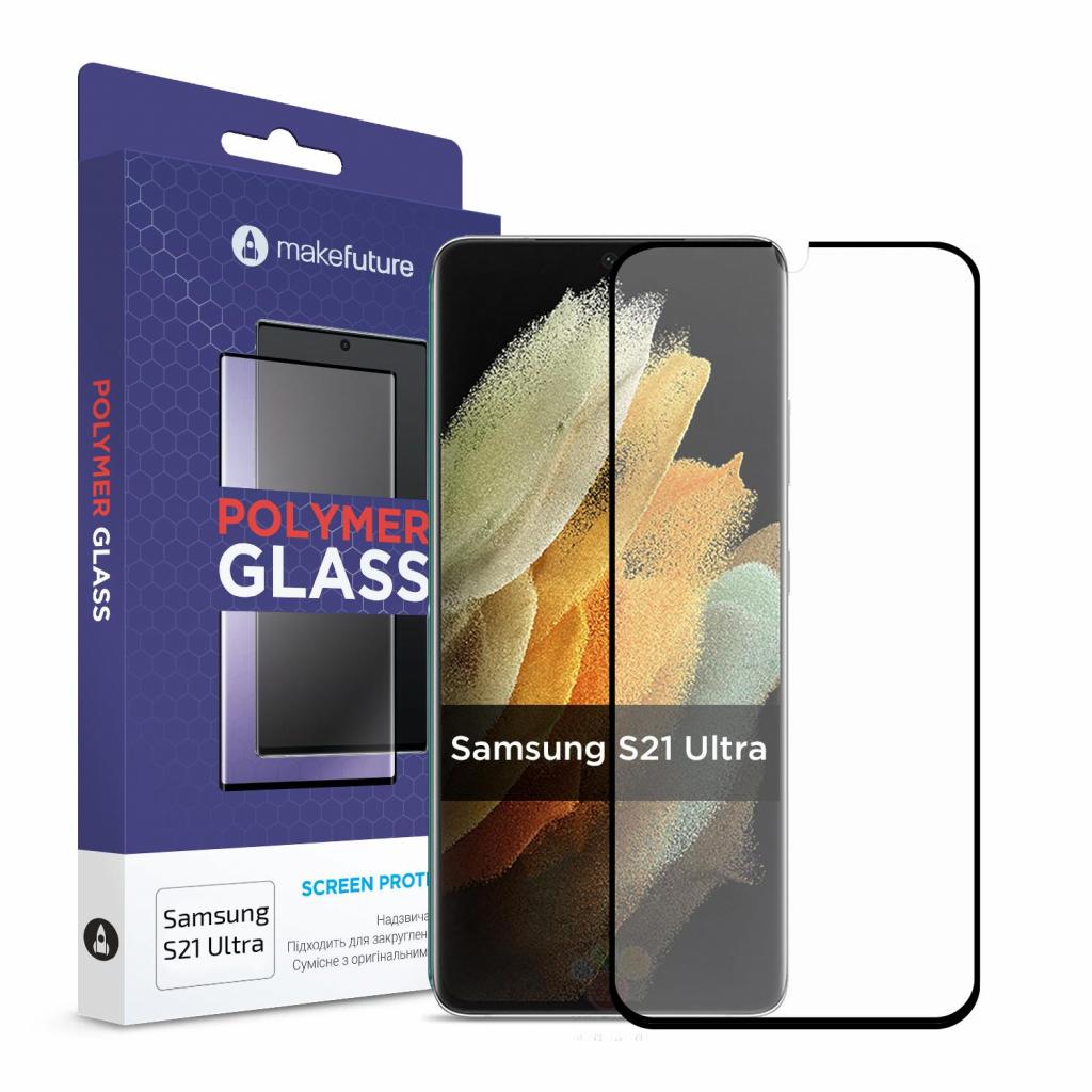 

Стекло защитное MakeFuture Samsung S21 Ultra Polymer Glass (MGP-SS21U)