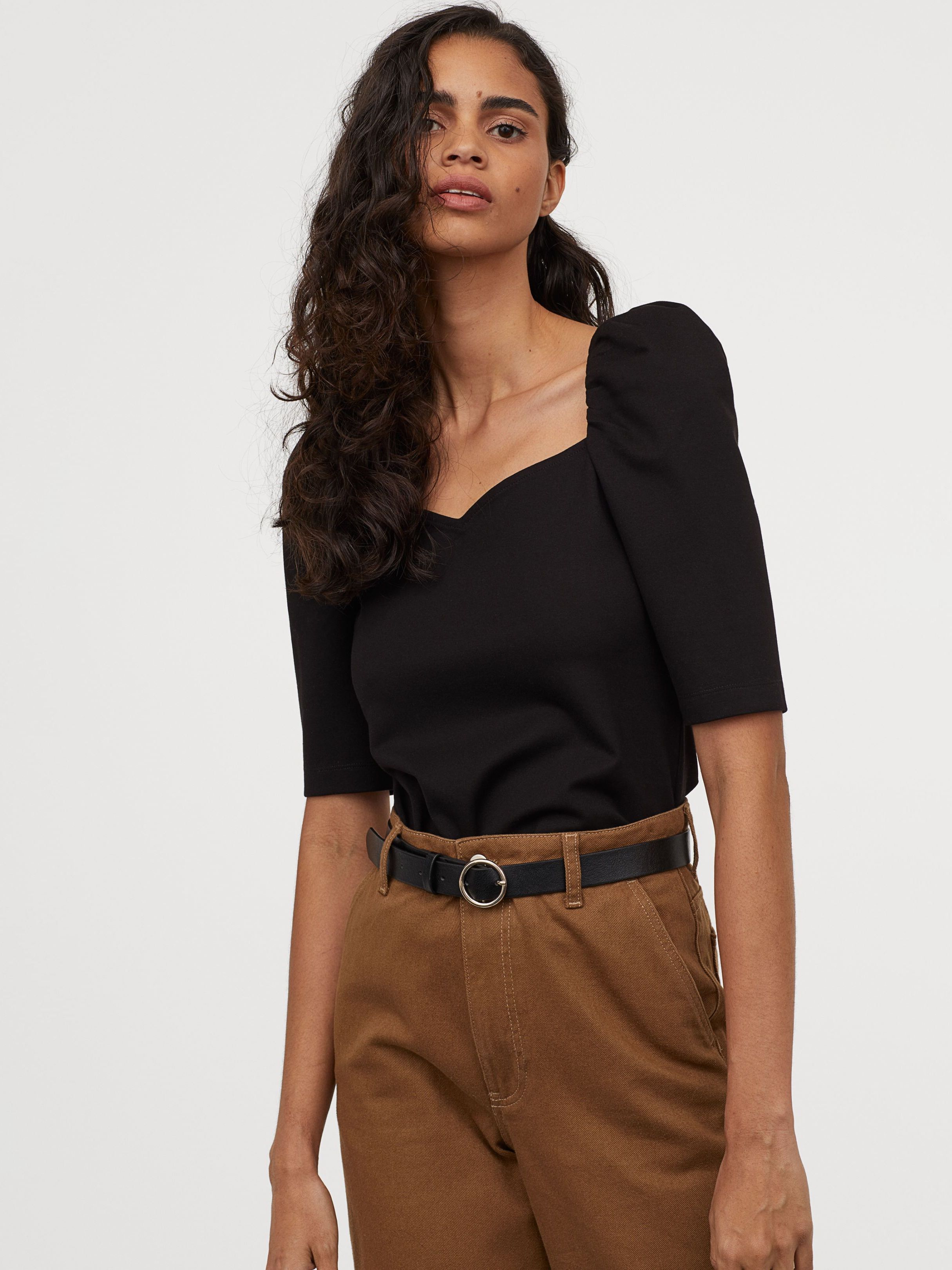 

Топ H&M 0828652  Черный, Топ H&M 0828652 S Черный
