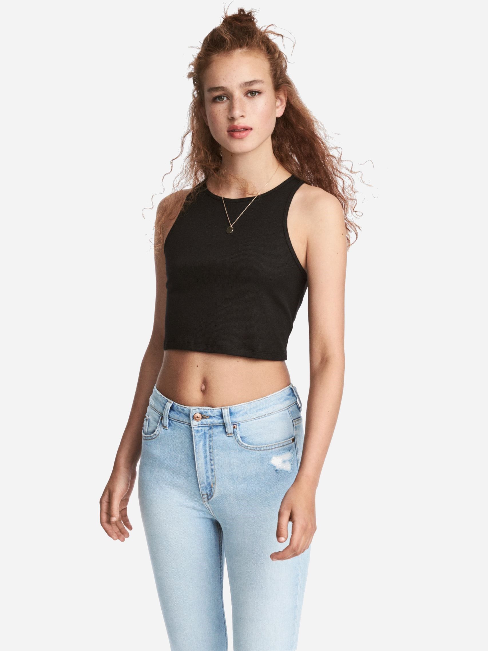 

Топ H& 5629636RP1  Черный, Топ H&M 5629636RP1 M Черный