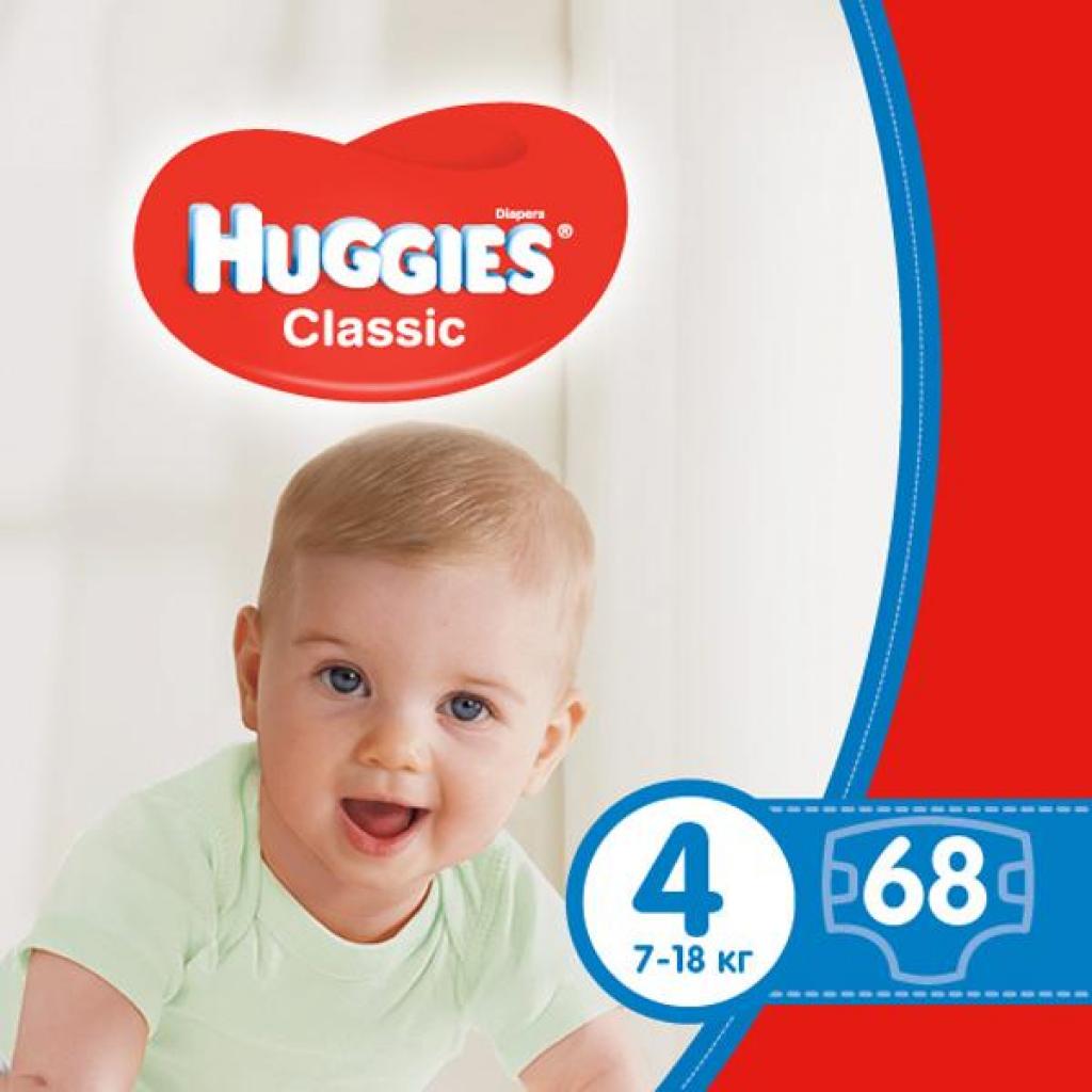 

Подгузник Huggies Classic 4 Mega 68 шт (5029053543154)
