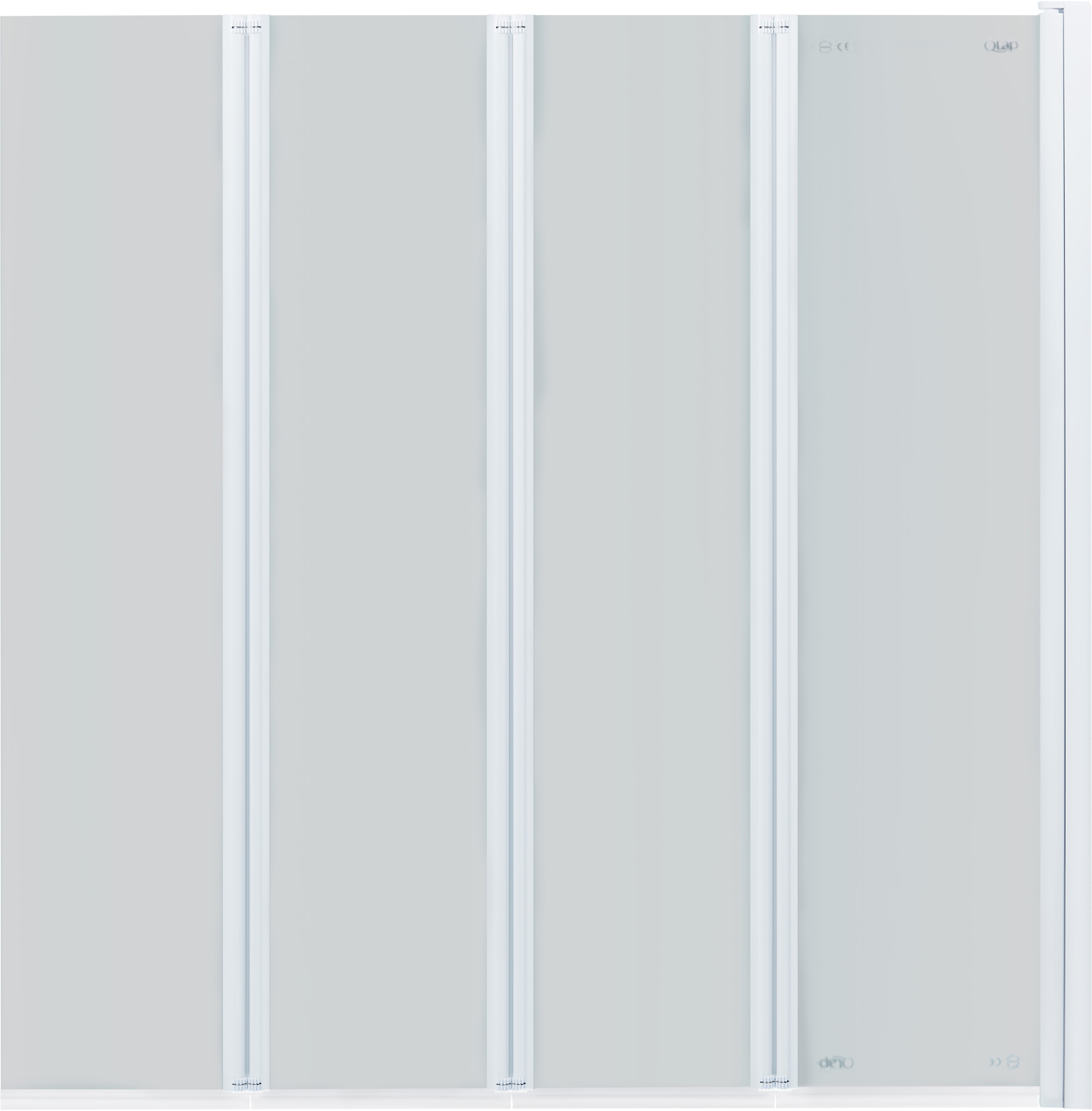 

Шторка для ванны QTAP Gemini WHI401314RP6 Pear
