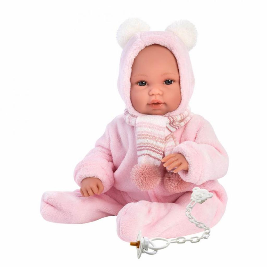 

Пупс LLORENS Baby con mochila saquito, 36 см (63634)