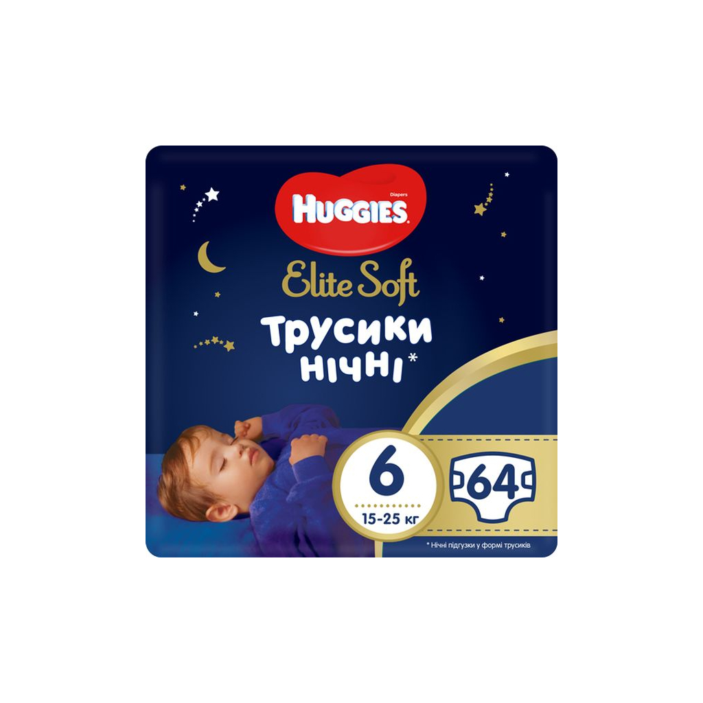 

Подгузник Huggies Elite Soft Overnites V-Box Р 5 (12-17кг) 68 шт (5029054568965)