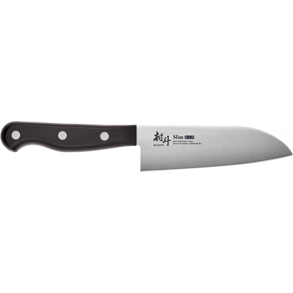 

Кухонный нож Shimomura Murato Slim Santoku 145 мм (MSL-103)