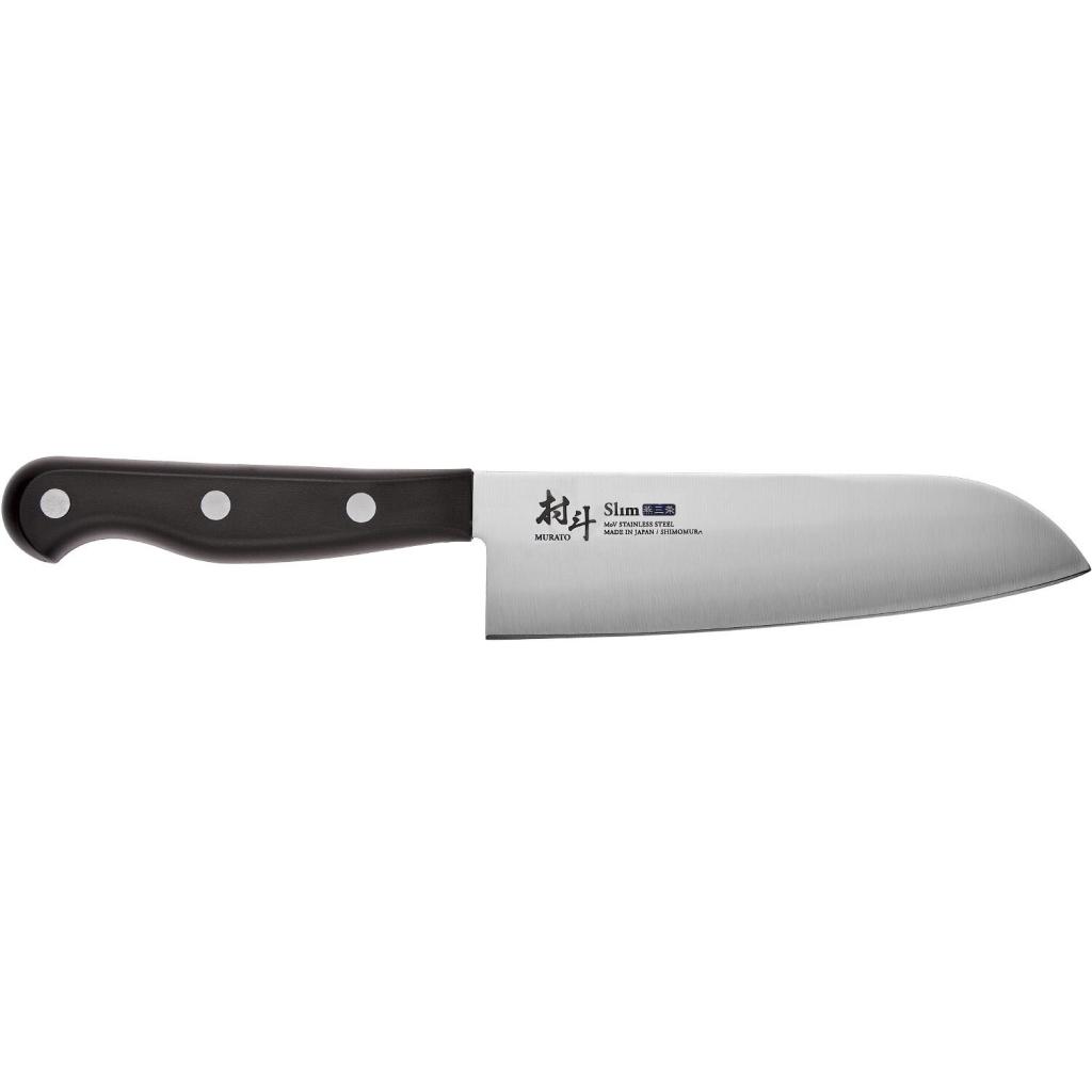 

Кухонный нож Shimomura Murato Slim Santoku 165 мм (MSL-101)