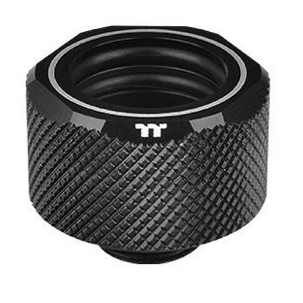 

Фитинг для СВО ThermalTake Pacific C-PRO G1/4 PETG Tube 16mm OD Compression - Black (CL-W214-CU00BL-A)