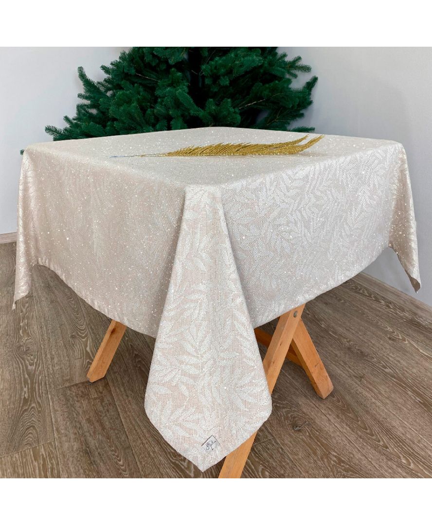 

Скатерть Прованс Эльза 132х220 см Кофейное золото