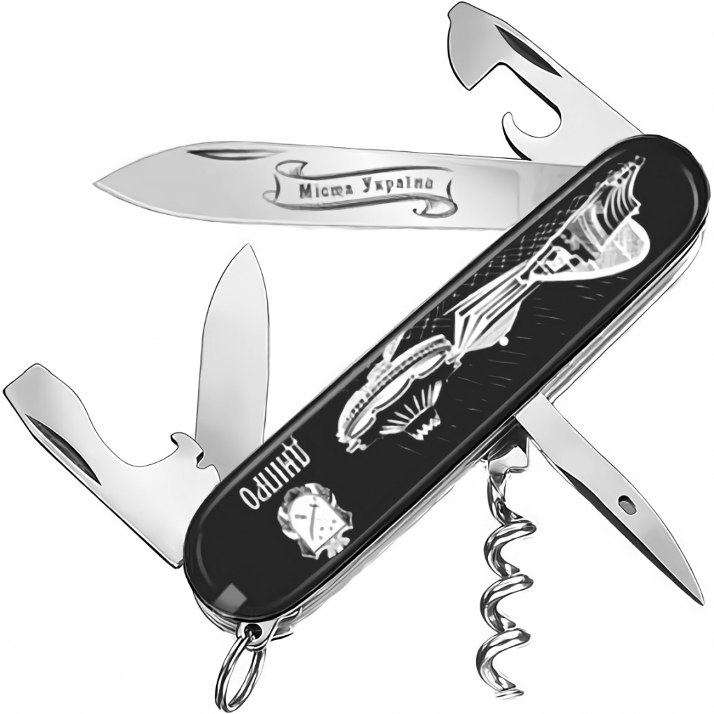 

Нож Victorinox Spartan City 3D Дніпро (1.3603.3R32)