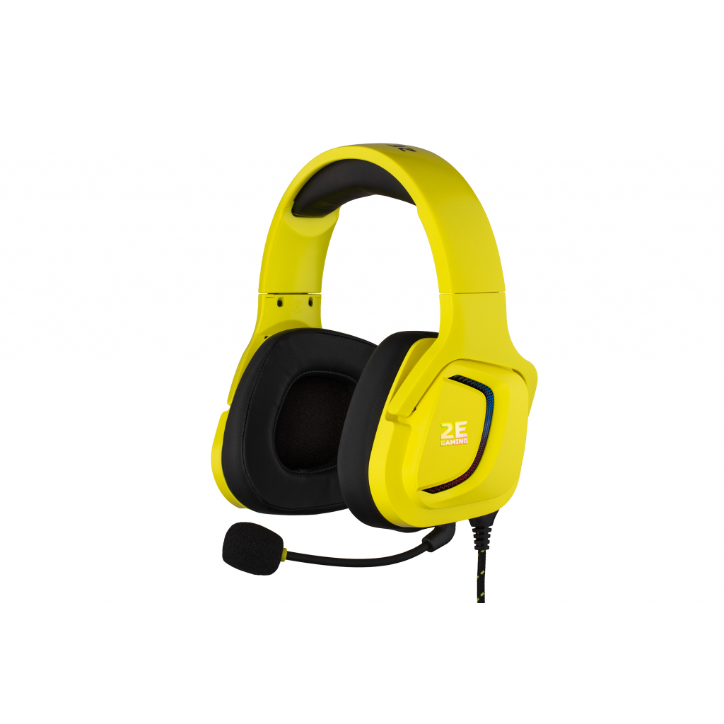 

Наушники 2E HG340 RGB USB 7.1 Yellow (2E-HG340YW-7.1)