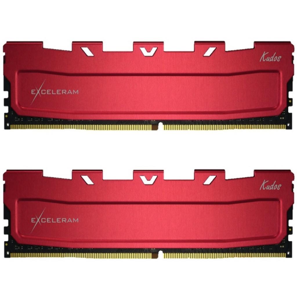 

Модуль памяти для компьютера DDR4 16GB (2x8GB) 3600 MHz Red Kudos eXceleram (EKRED4163618AD)