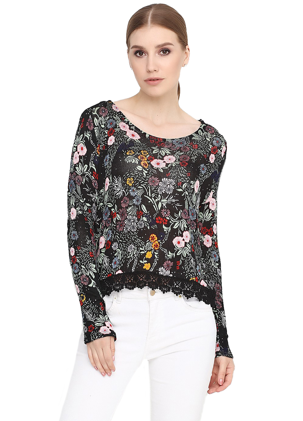 

Пуловер H&M  Черный 0371136_04, Пуловер H&M XS Черный 0371136_04
