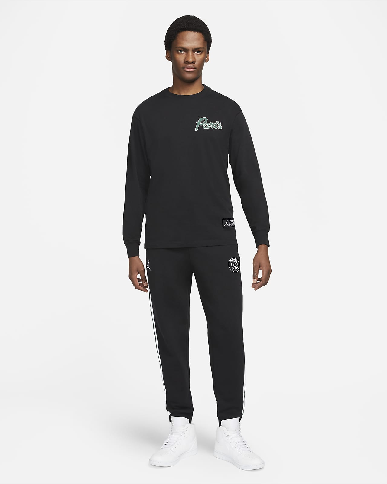 

Лонгслив Jordan  J PSG LS TEE DB6512-010, Лонгслив Jordan M J PSG LS TEE DB6512-010 M