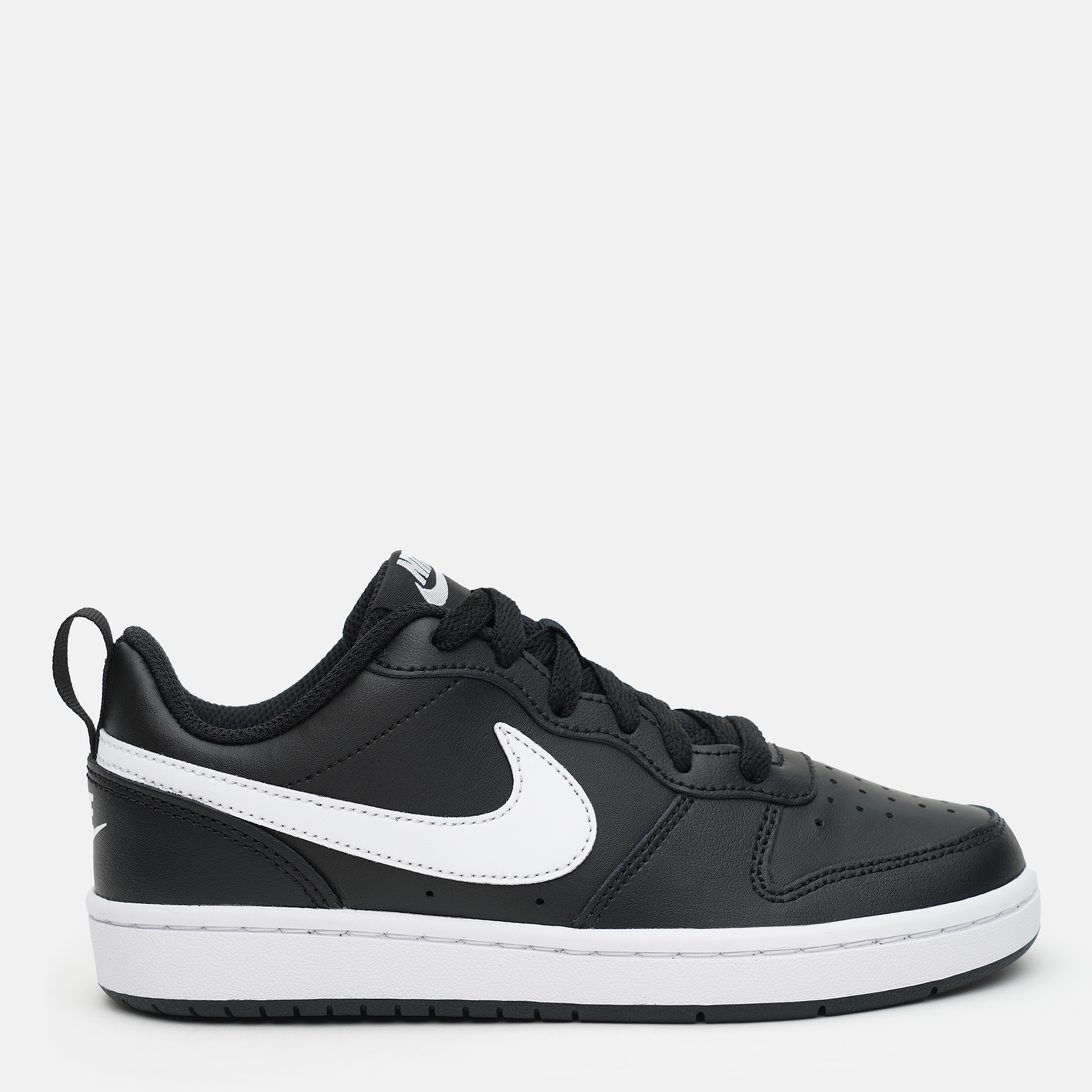 Акція на Кросівки дитячі Nike Court Borough Low 2 Bg BQ5448-002 37.5 (5Y) від Rozetka