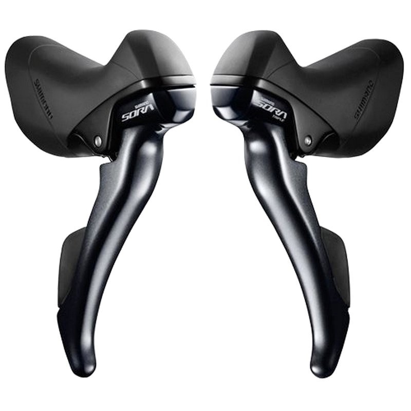 

Манетки (дуалы) шоссе Shimano ST-R3000 SORA STI на 9 скоростей