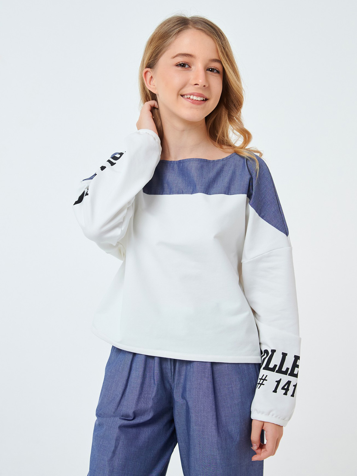 

Свитшот Smil 164 Белый 116564