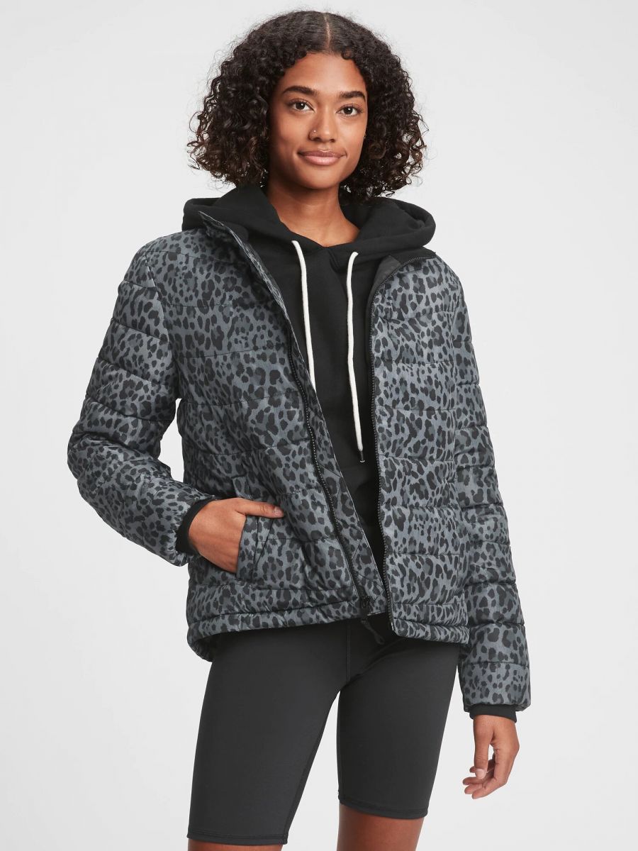 

Стеганая теплая женская куртка GAP 1159759533 (Серый/Черный, Стеганая теплая женская куртка GAP 1159759533 (Серый/Черный, M)